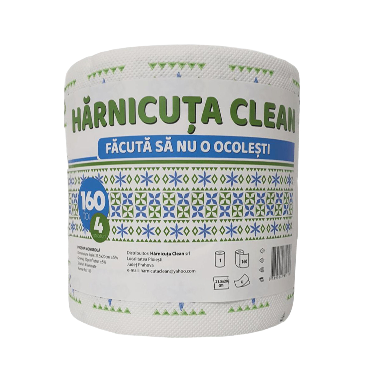 HARNICUTA CLEAN PROSOP HARTIE MONOROLA COLOR 4STR 160FOI