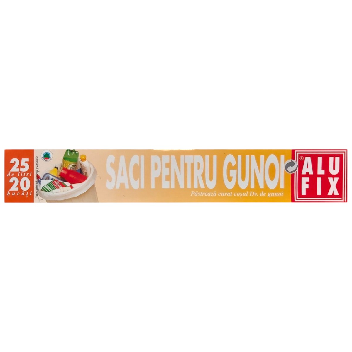 SACI MENAJ 25L 20BUC/ROLA