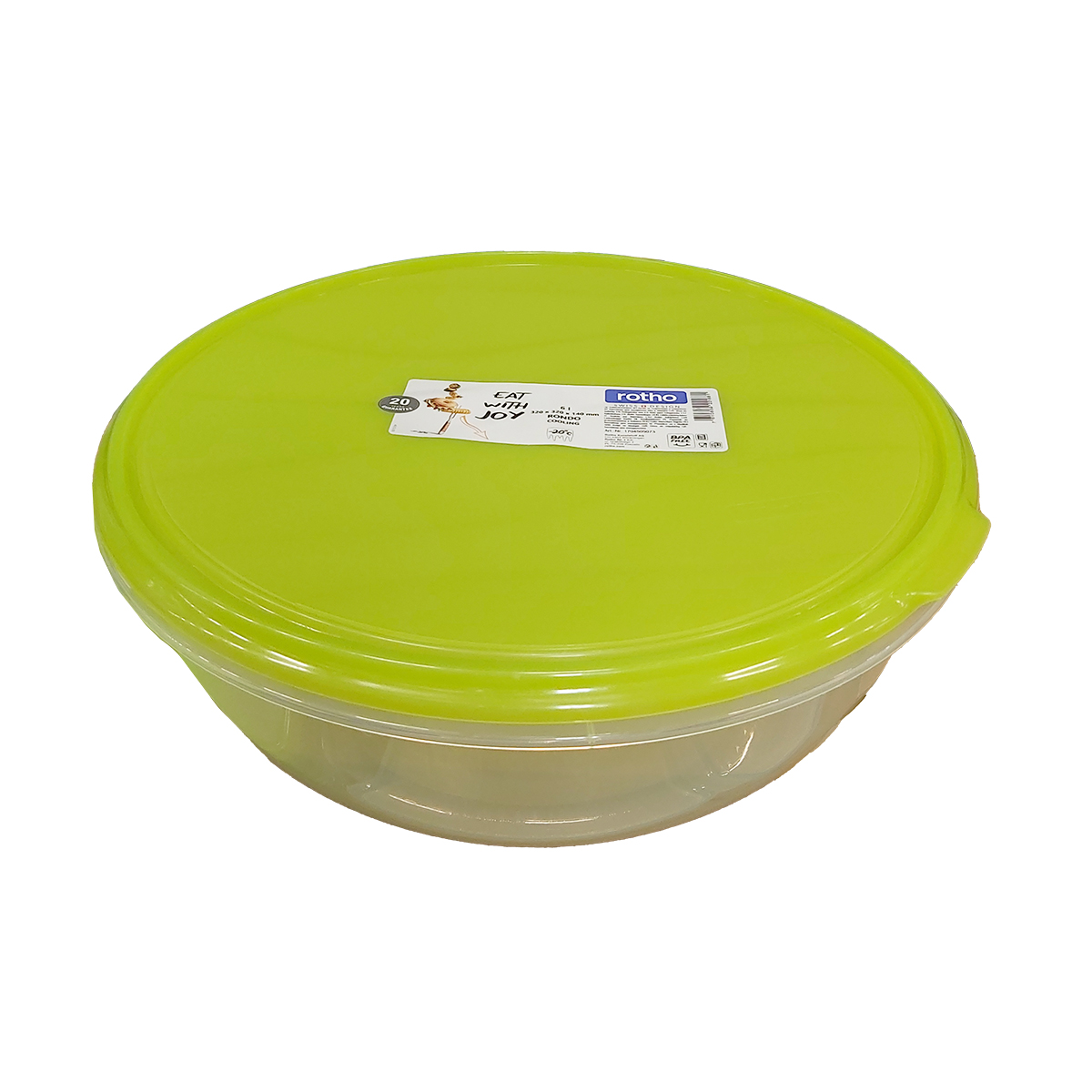 ROTHO CASTRON CU CAPAC 6L 320*320*140MM