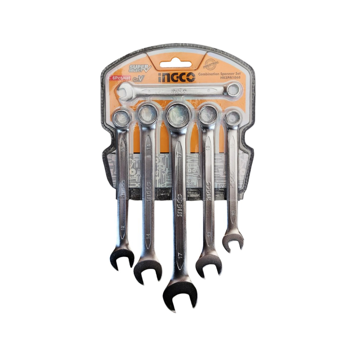 INGCO TRUSA CHEI COMBINATE 6PCS 8-17MM HKSPA1068