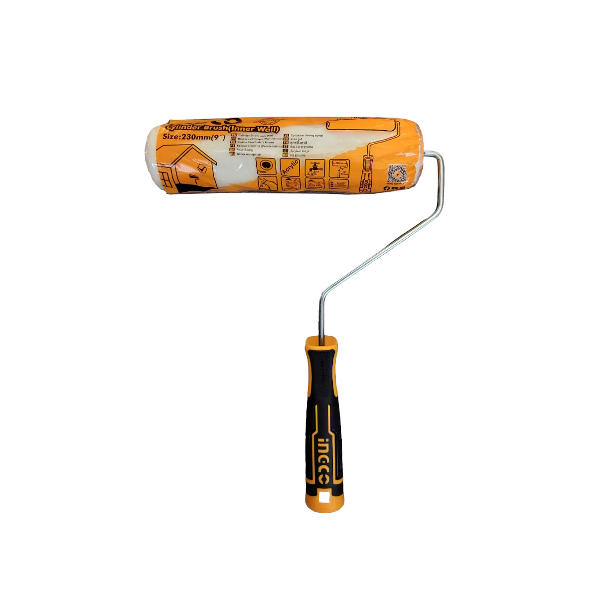 INGCO TRAFALET CU MANER CAUCIUCAT 230MM HRHT052301