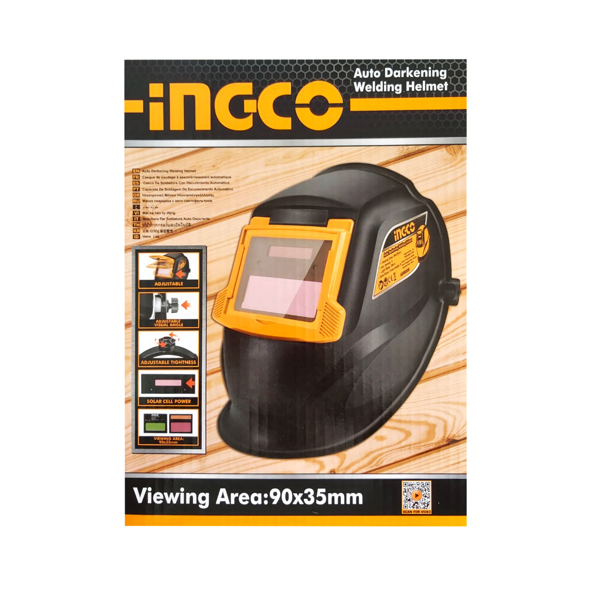 INGCO MASCA SUDURA AUTOMATA 90X35MM AHM009