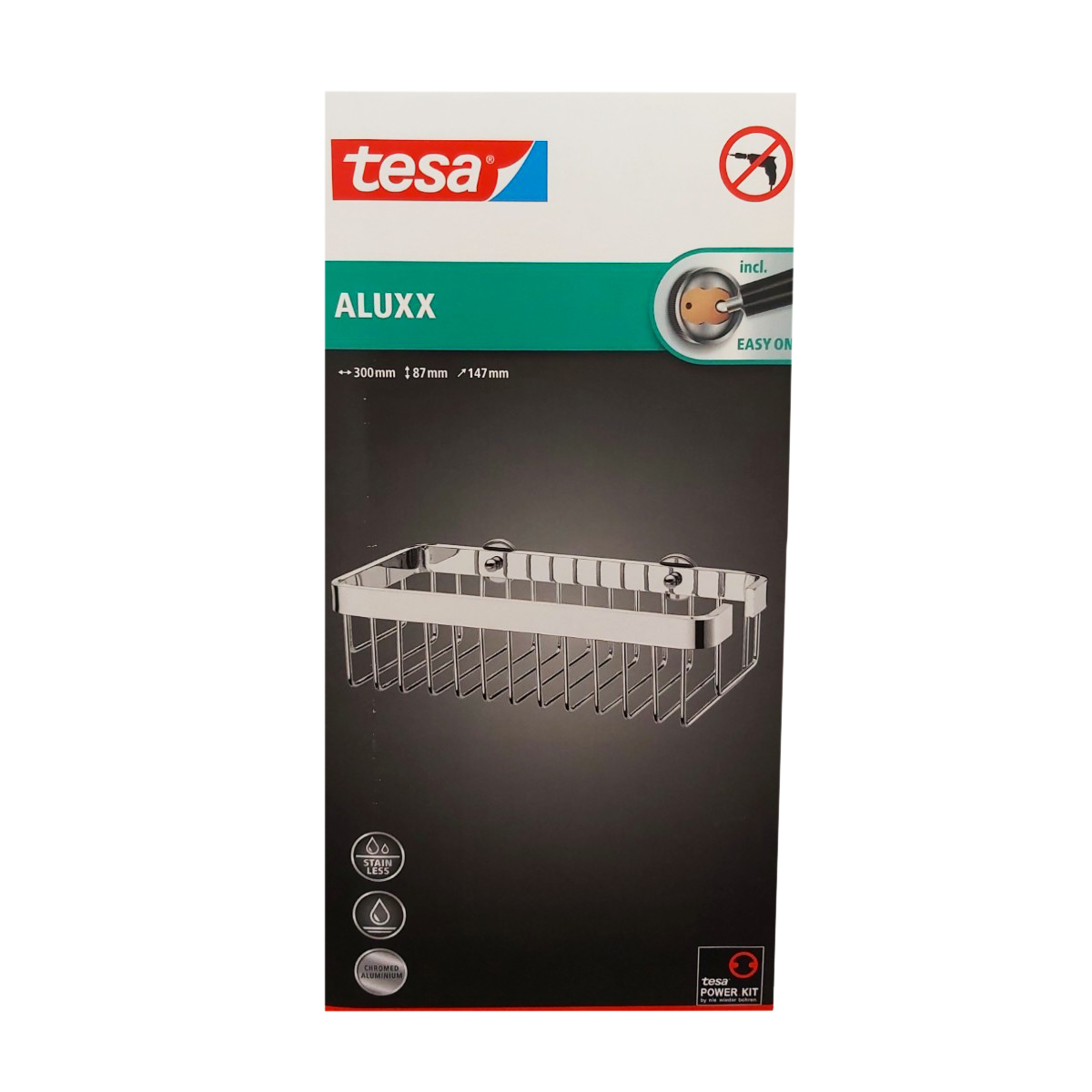 TESA ETAJERA BAIE INOX DREPTUNGHIULARA 47210