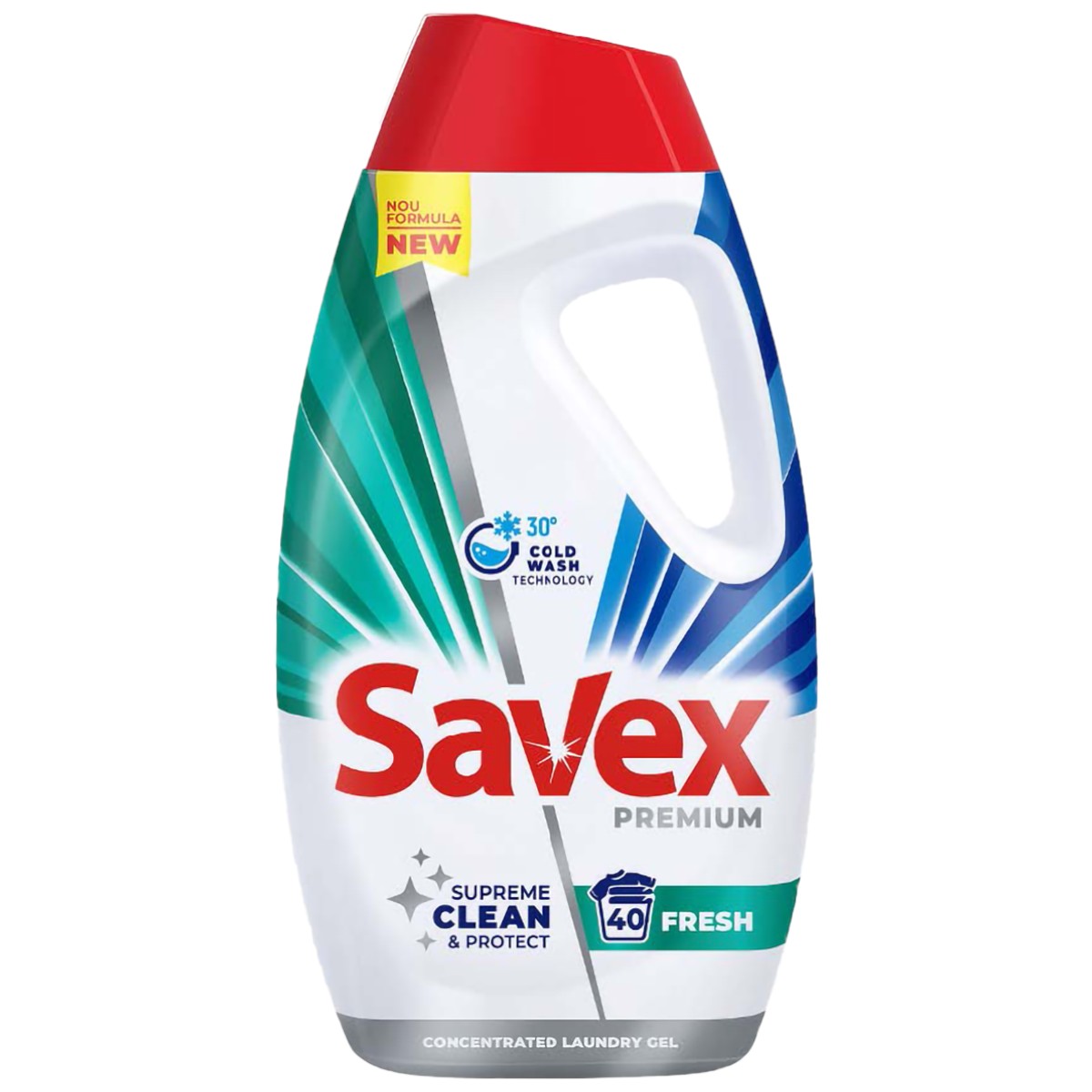 SAVEX PREMIUM DETERGENT LICHID 1.8L FRESH  40 SPALARI