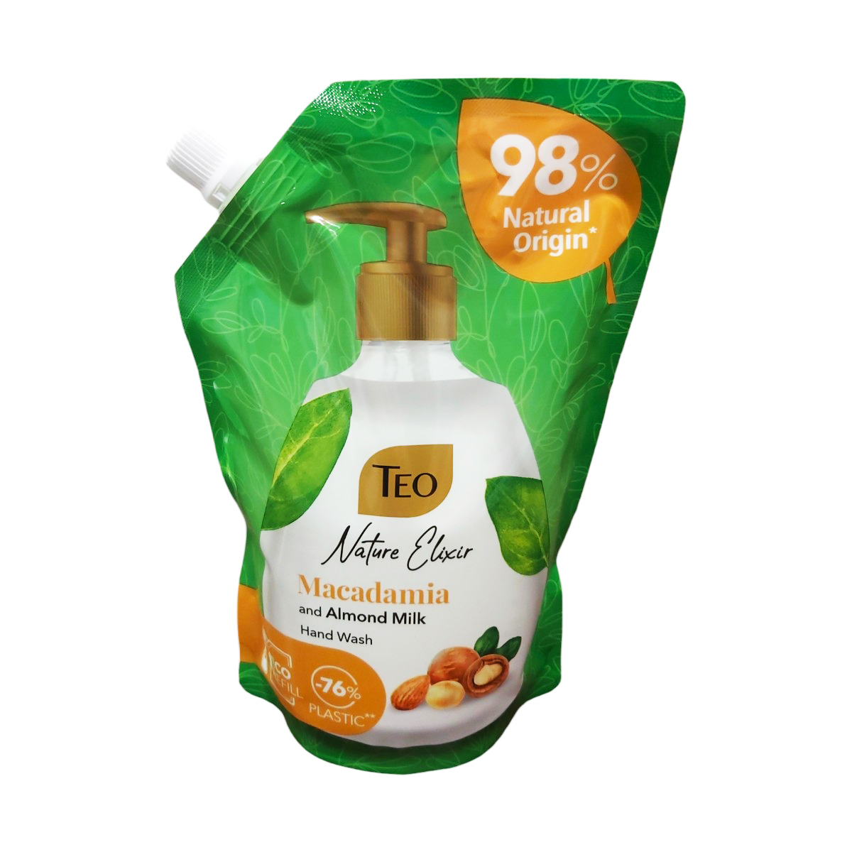 TEO NATURE ELIXIR REZERVA SAPUN LICHID 500ML MACADAMIA&ALMOND MILK