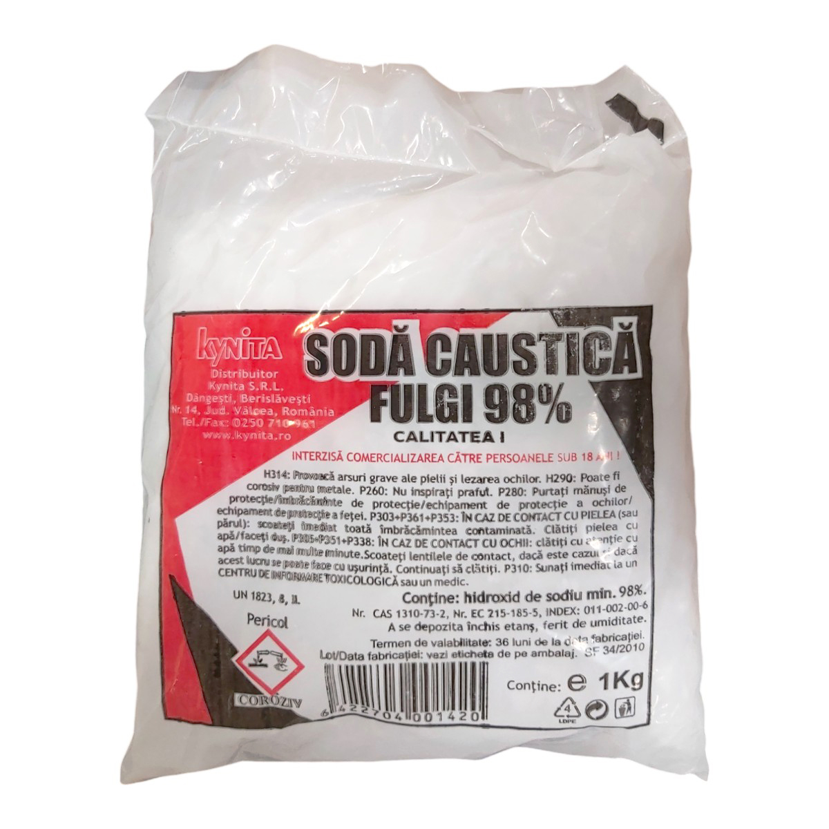 SODA CAUSTICA FULGI 98%
