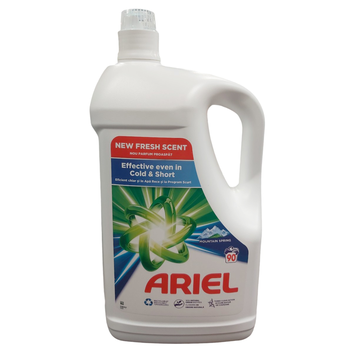 ARIEL DETERGENT LICHID 4.5L MOUNTAIN SPRING 90 SPALARI