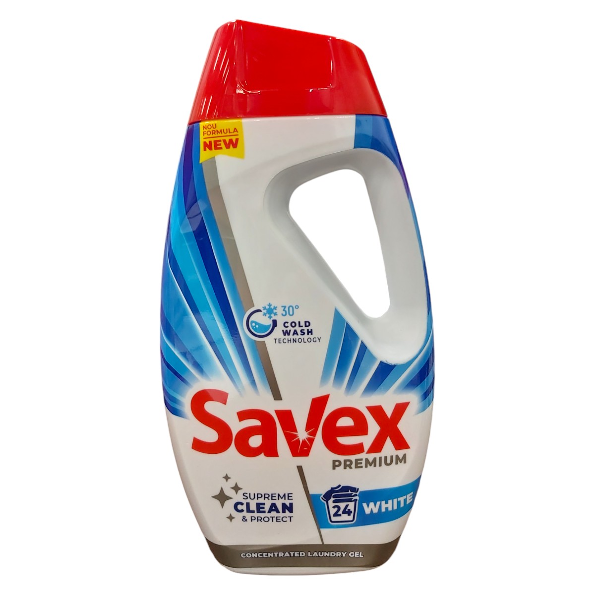 SAVEX PREMIUM DETERGENT LICHID 1.08L WHITE 24 SPALARI