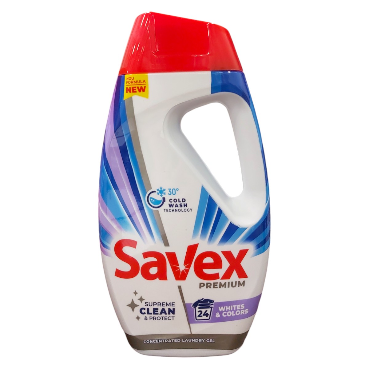 SAVEX PREMIUM DETERGENT LICHID 1.08L WHITES&COLORS 24 SPALARI
