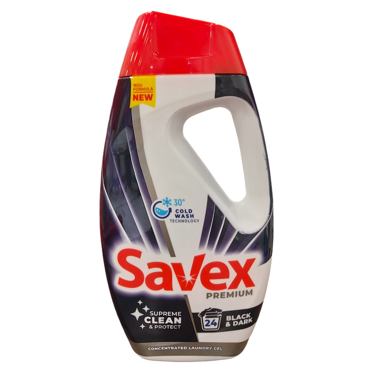 SAVEX PREMIUM DETERGENT LICHID 1.08L BLACK&DARK 24 SPALARI