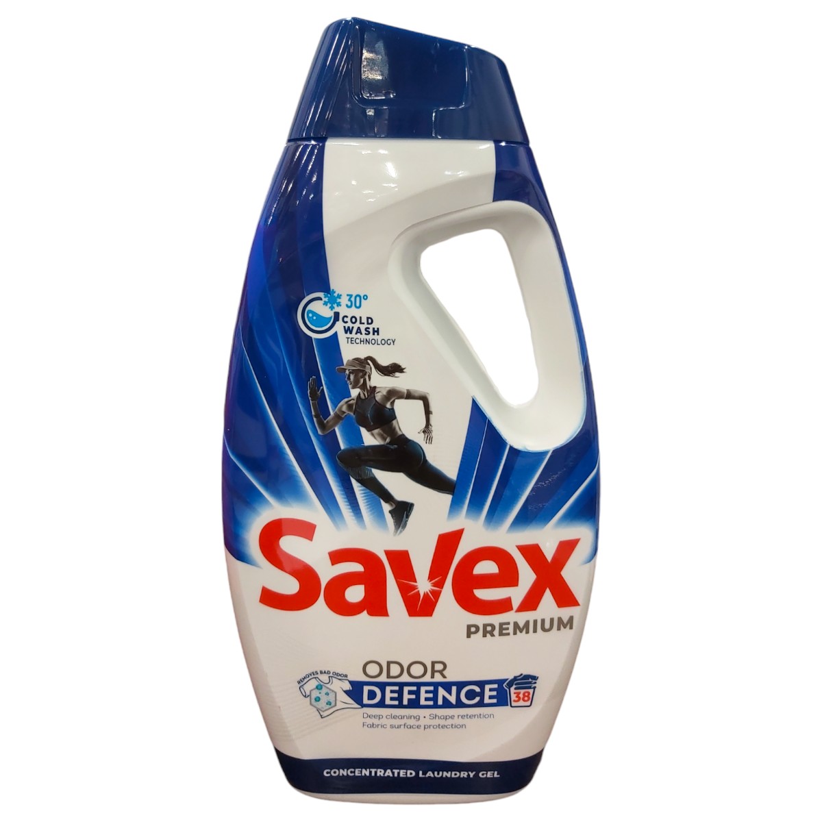 SAVEX PREMIUM DETERGENT LICHID 1.71L ODOR DEFENCE 38 SPALARI