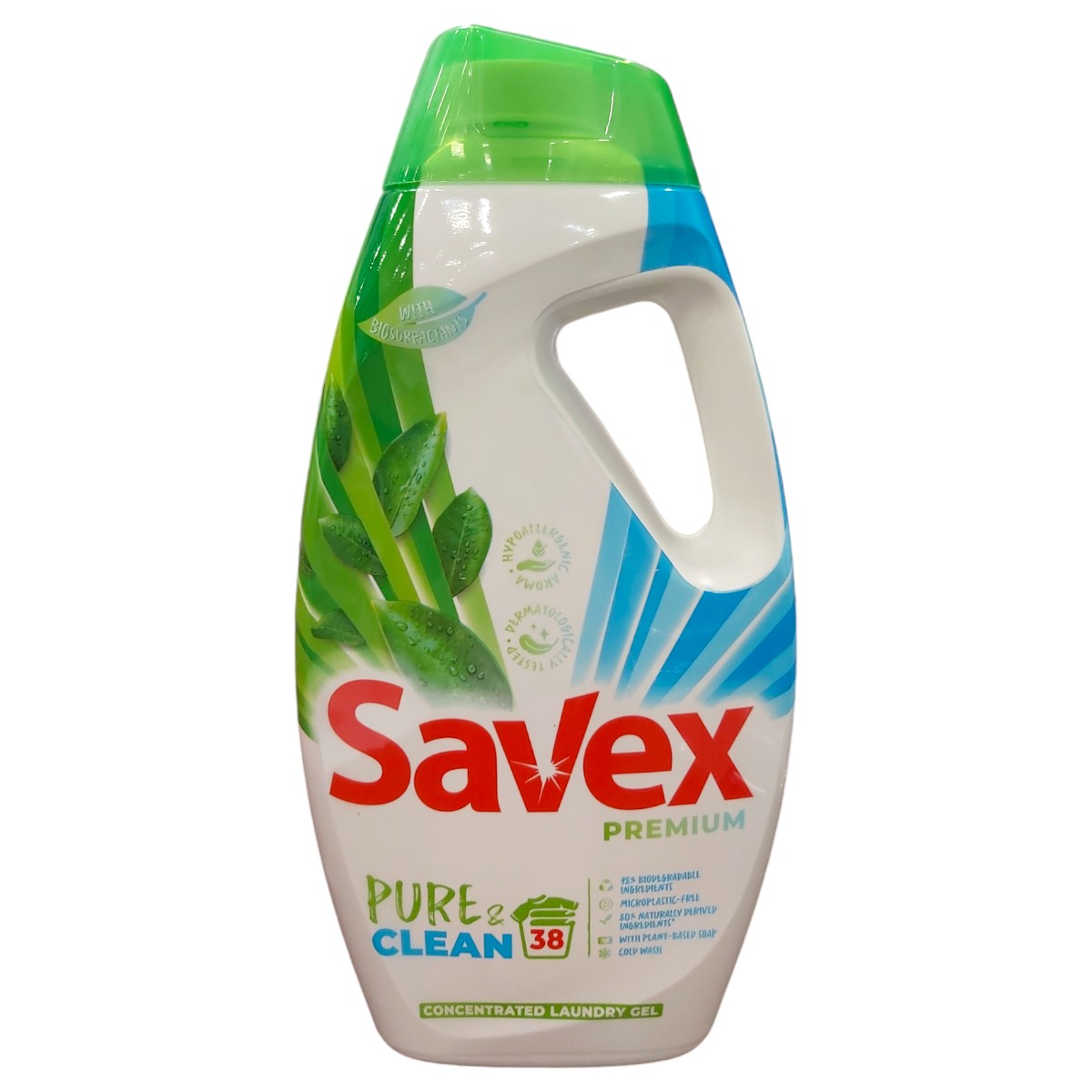 SAVEX PREMIUM DETERGENT LICHID 1.71L PURE&CLEAN 38 SPALARI