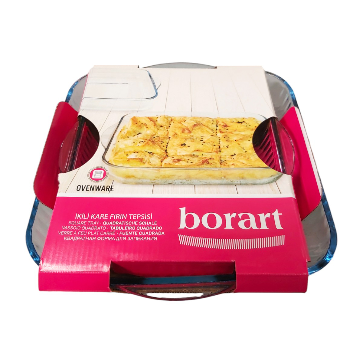 BROART SET TAVI TERMOREZISTENTE 2.9L+1.66L PATRATA 145328/145028/145428/145228