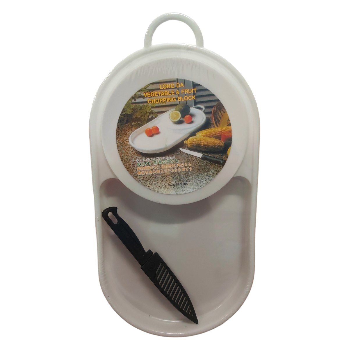 TOCATOR PLASTIC OVAL+CUTIT 42X21CM 123