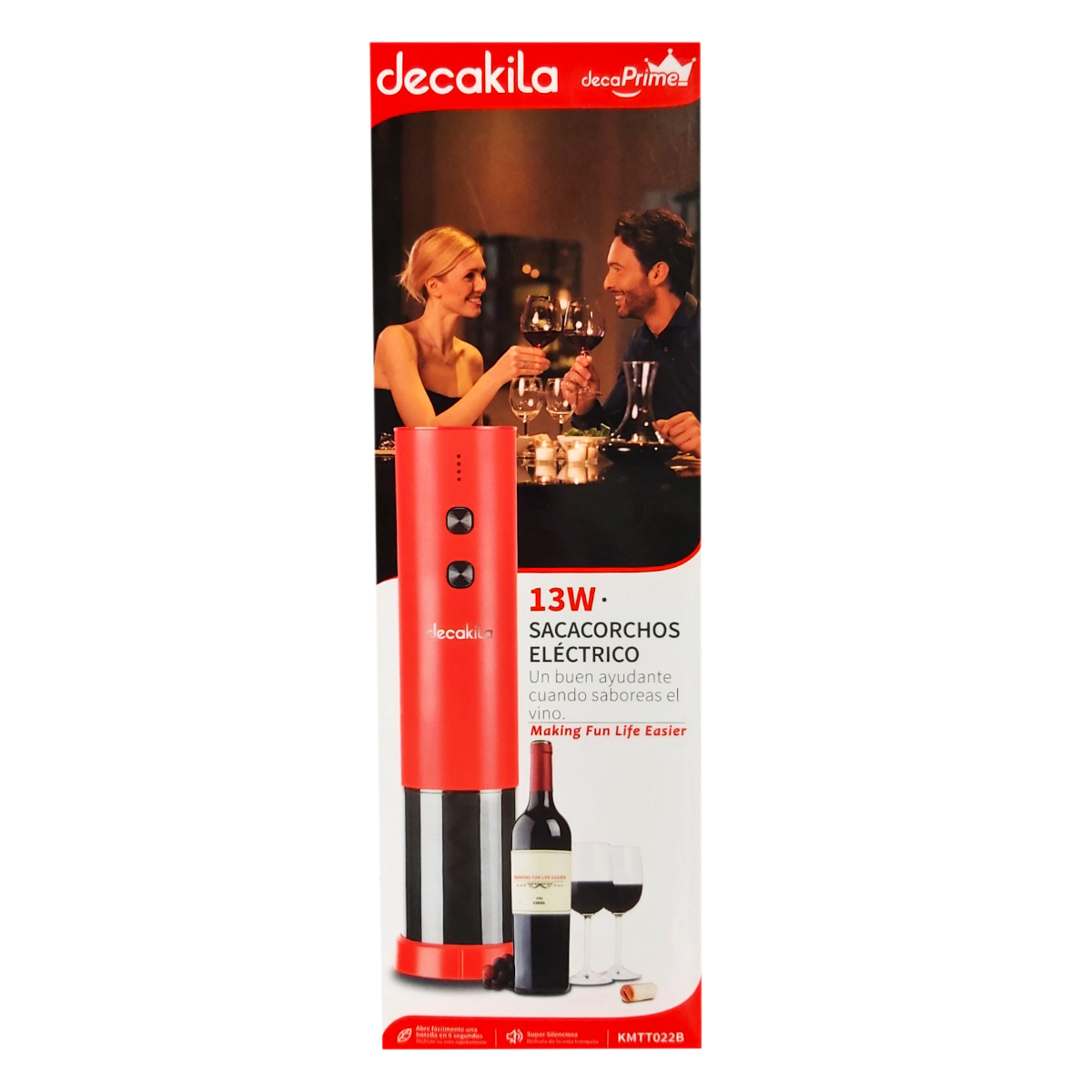 DECAKILA TIRBUSON ELECTRIC CU INCARCARE USB KMTT022B