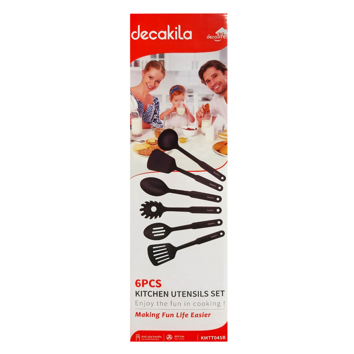 DECAKILA SET USTENSILE BUCATARIE 6PCS KMTT045B
