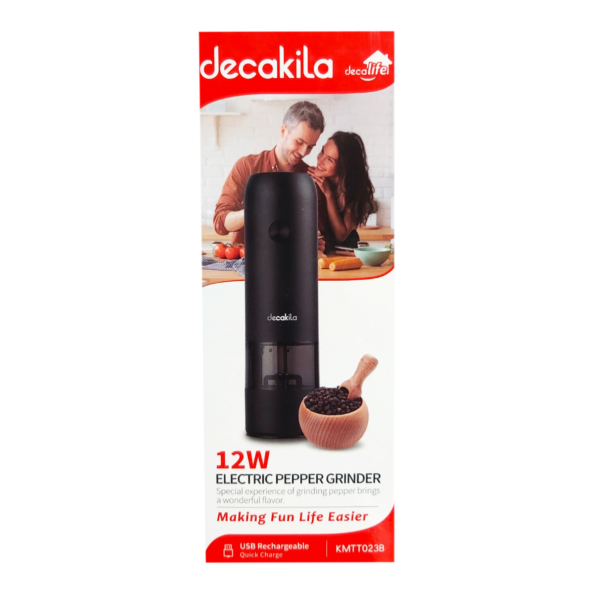 DECAKILA RASNITA SARE/PIPER CU INCARCARE USB KMTT023B