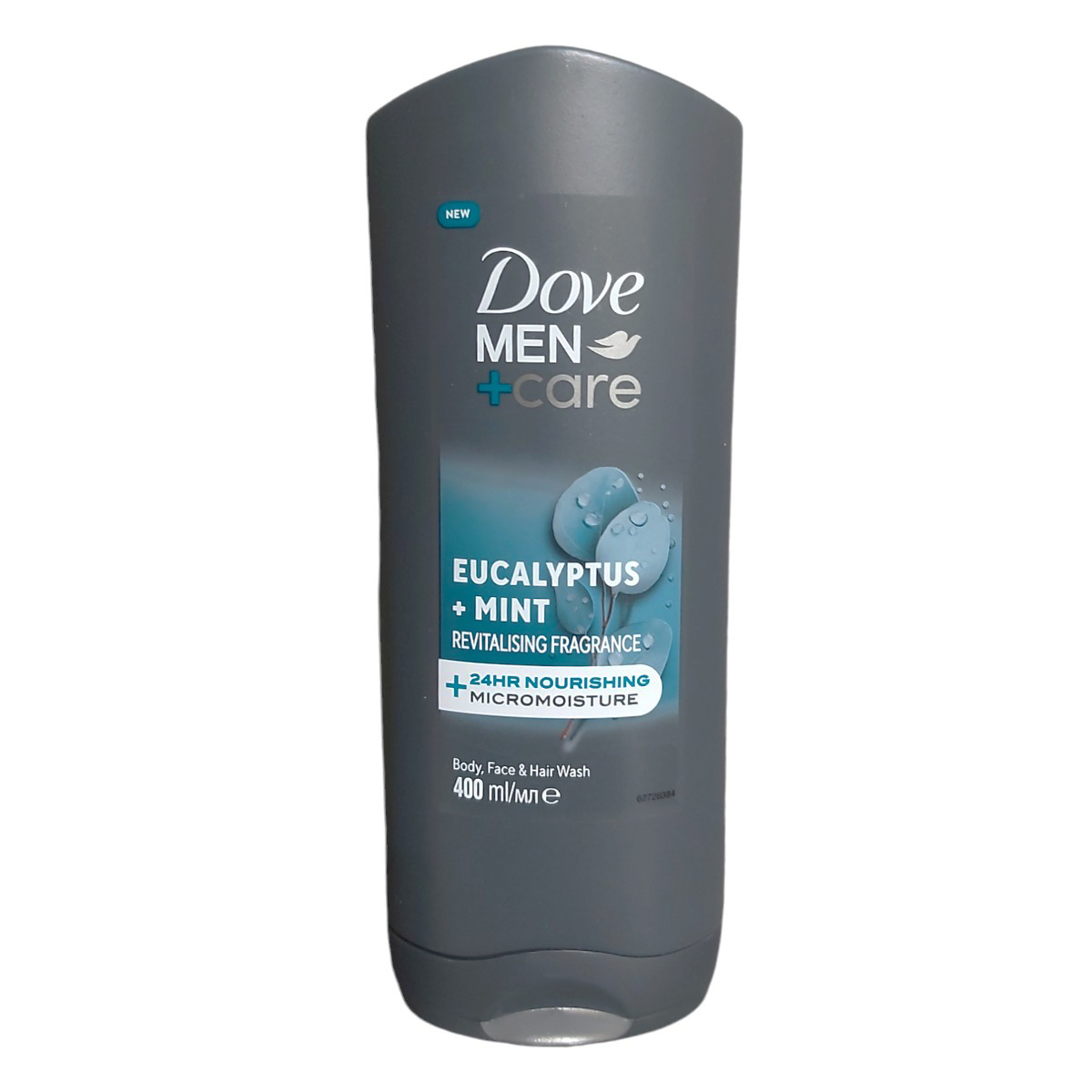DOVE MEN+CARE GEL DE DUS 400ML EUCALIP&MENTA