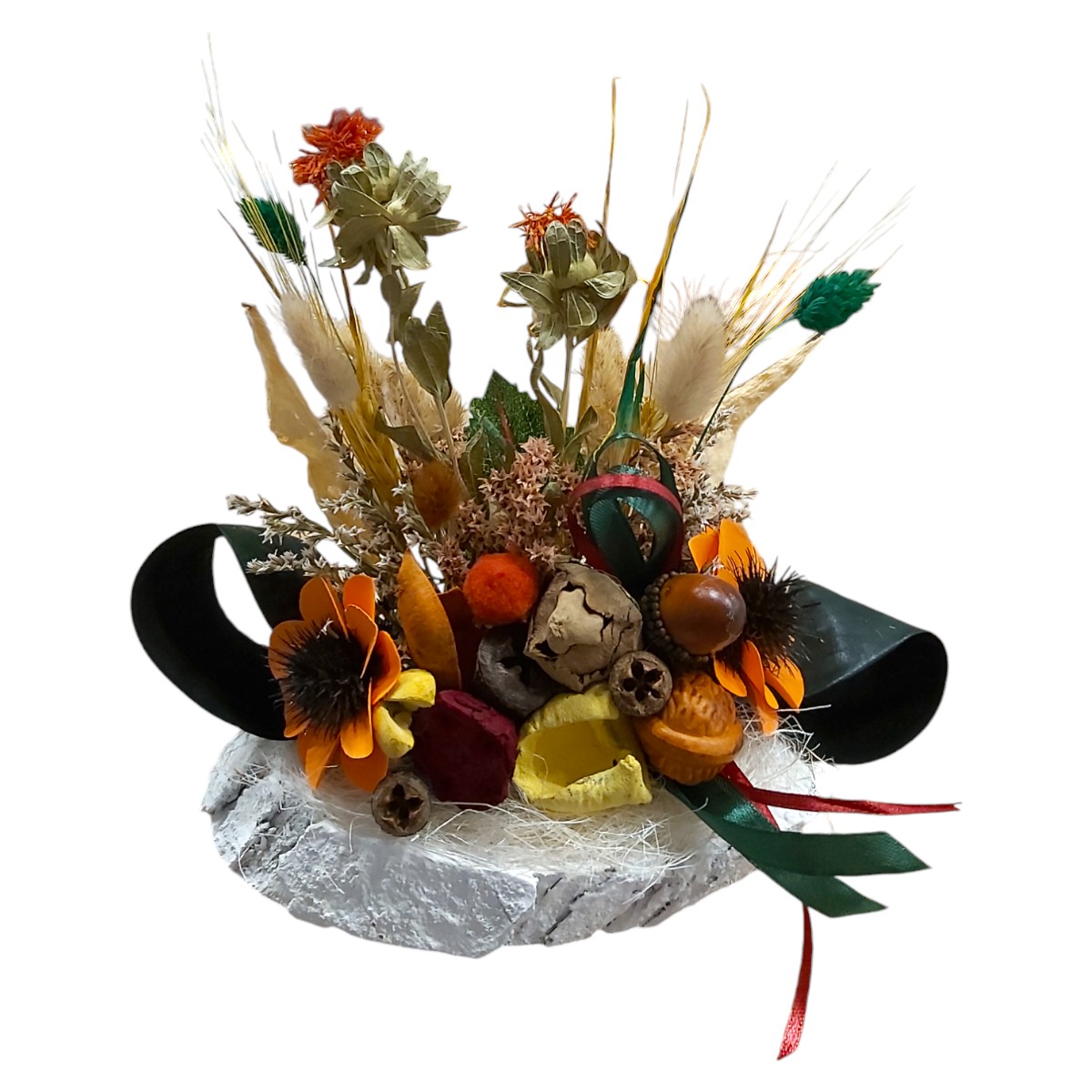 ORNAMENT FLORI PE LEMN 7134