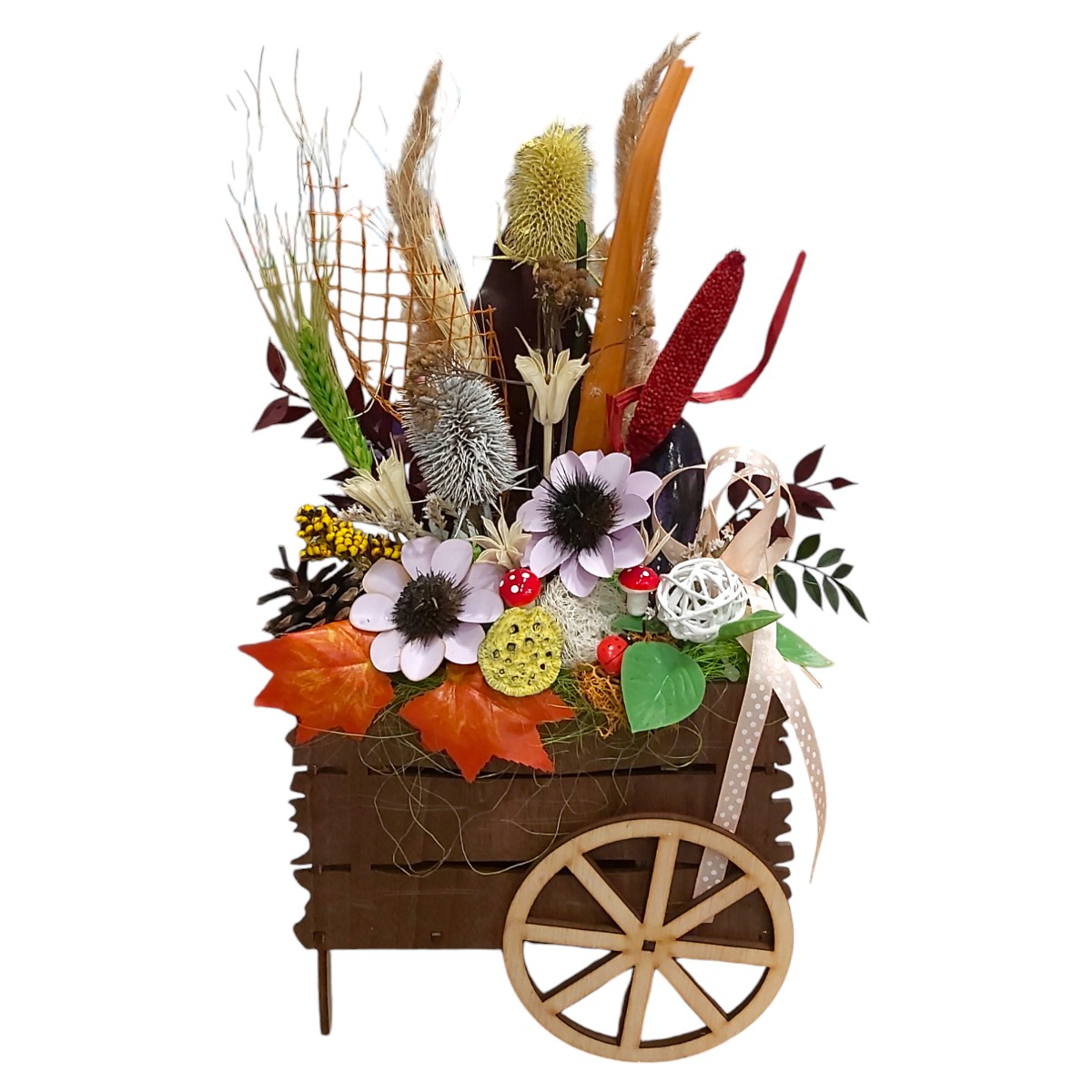 ORNAMENT TRASURA CU FLORI 7141