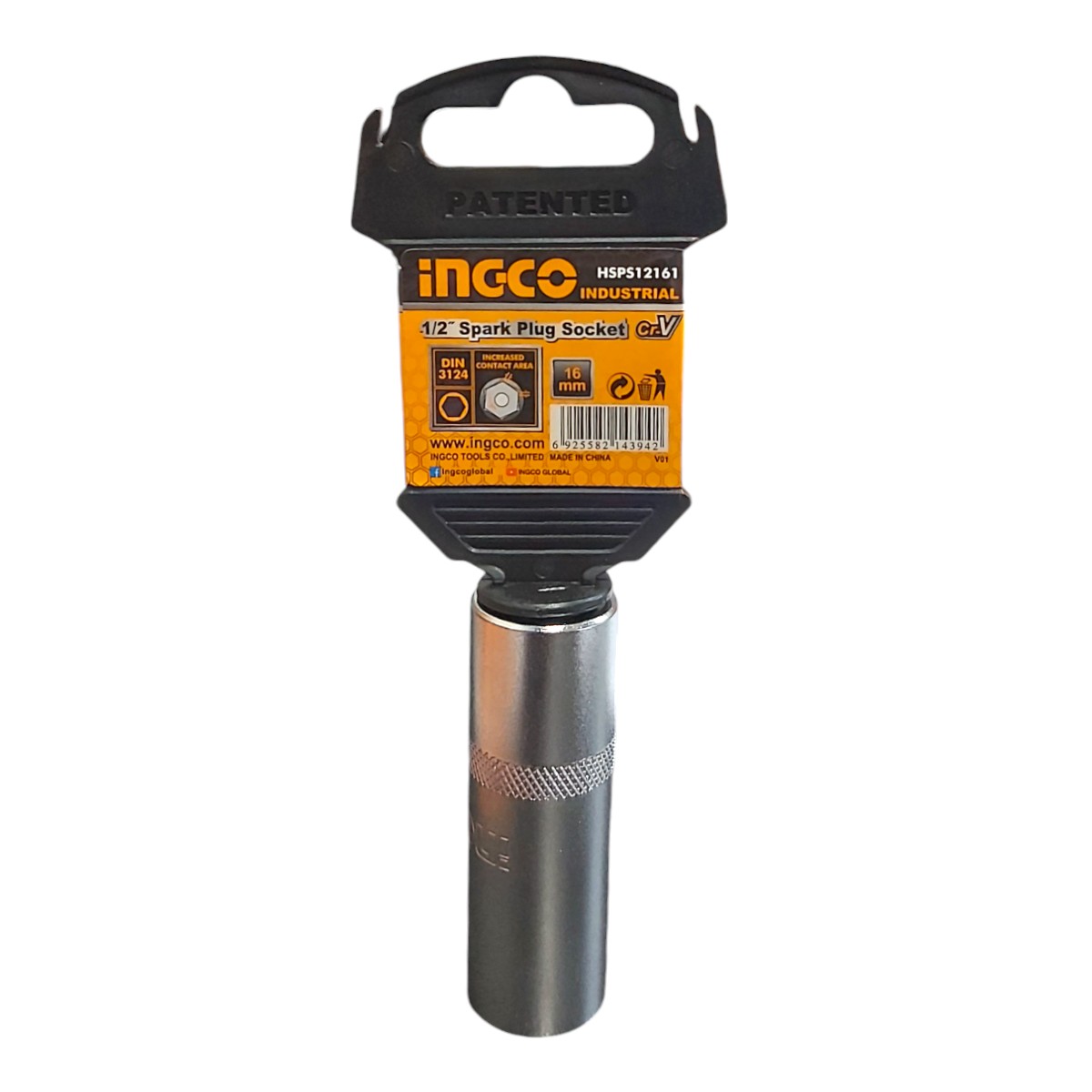 INGCO CHEIE BUJIE 1/2 16MM HSPS12161