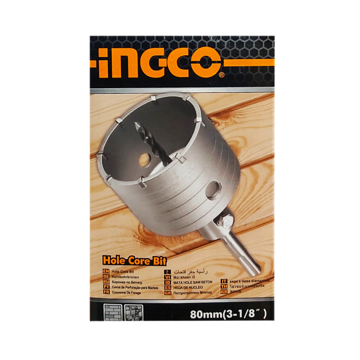 INGCO CAROTA CU VIDEA 80MM HCB0801