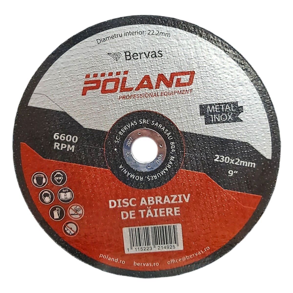 POLAND DISC ABRAZIV 230X2.0MM 1903