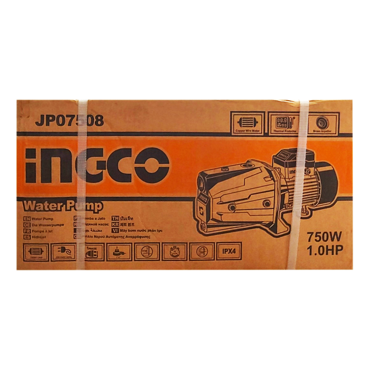 INGCO POMPA HIDROFOR JET 750W JP07508