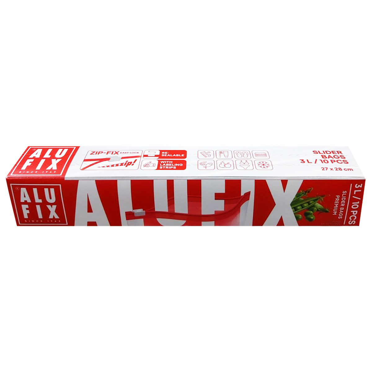 ALUFIX PUNGI ZIP-FIX PENTRU UZ CASNIC 3L 10BUC