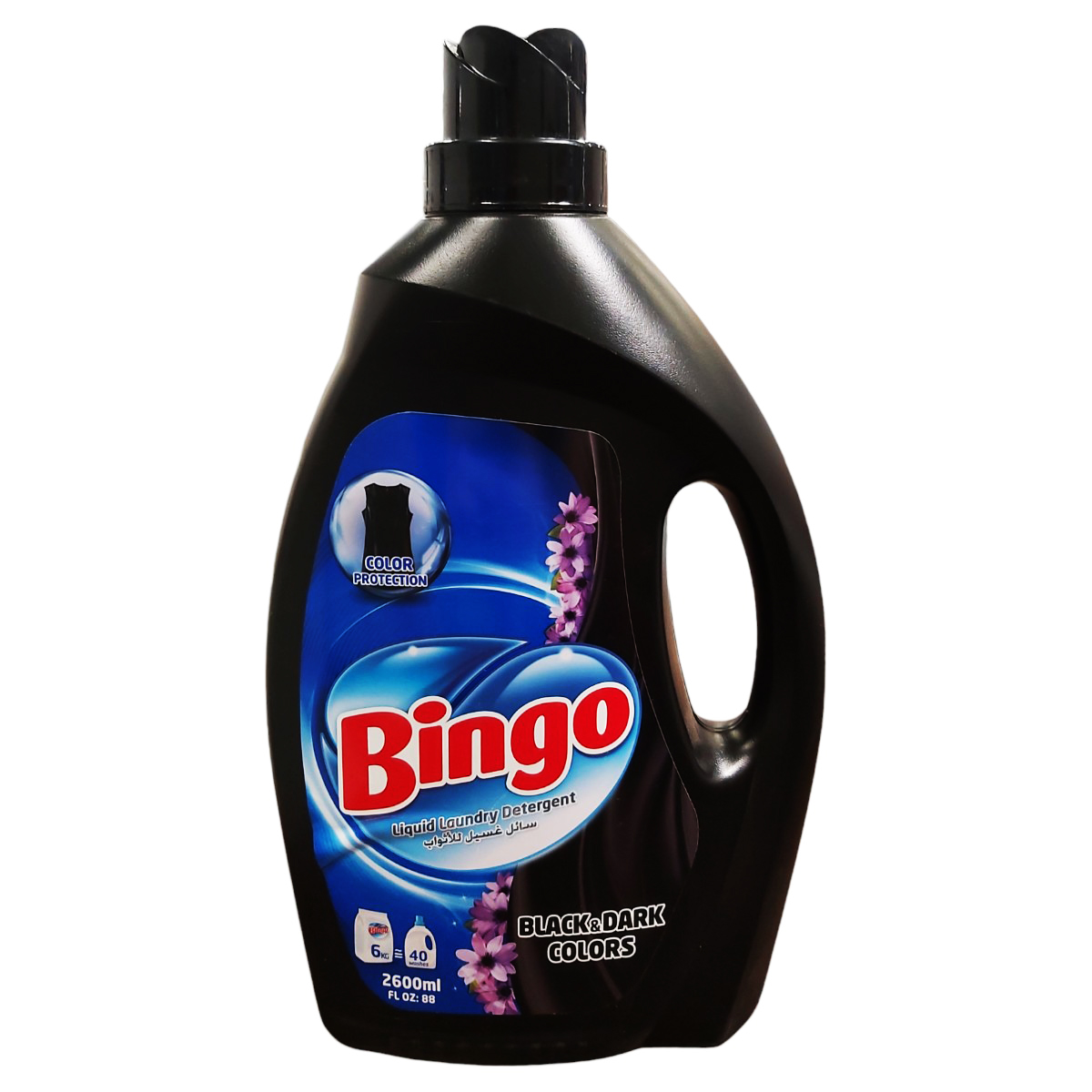 BINGO DETERGENT LICHID 2.6L BLACK&DARK
