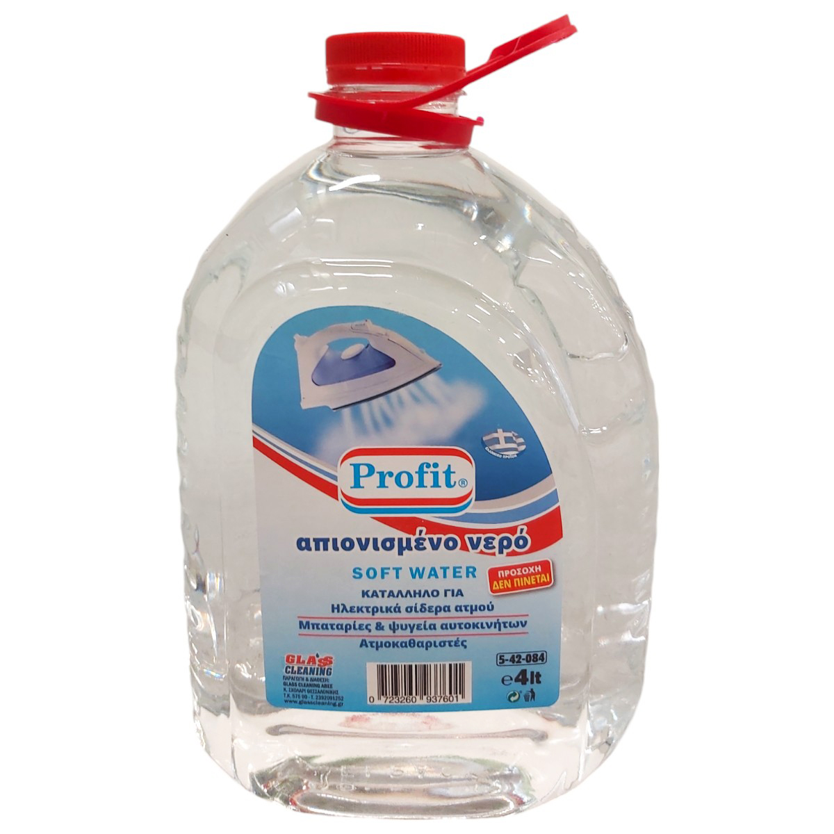 GLASS CLEANING APA PURIFICATA PENTRU FIERUL DE CALCAT 4L