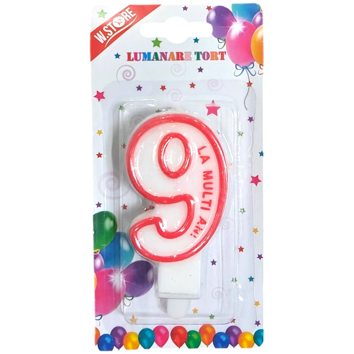 LUMANARE TORT 0-9