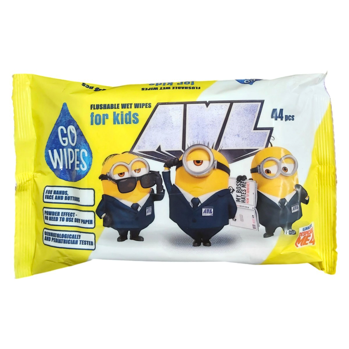 GO WIPES SERVETELE UMEDE PENTRU COPII 44BUC