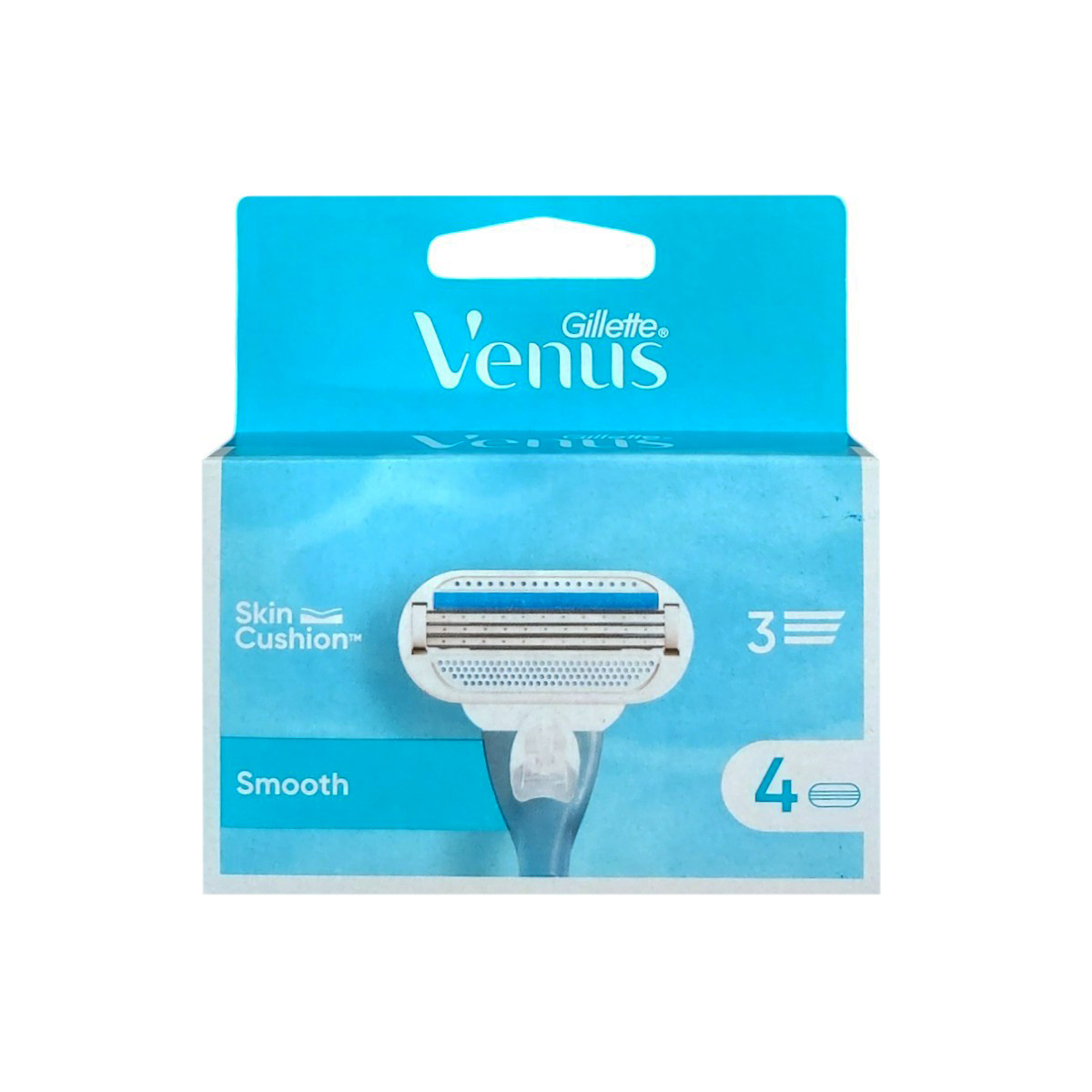 GILLETTE VENUS REZERVE APARAT DE RAS SMOOTH 3LAME 4BUC