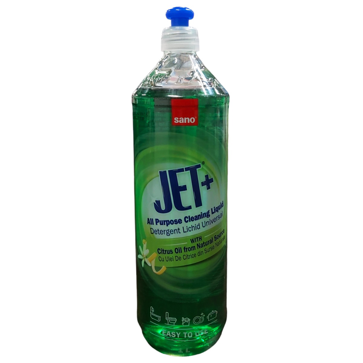 SANO JET DETERGENT GEL UNIVERSAL CU ULEI DE CITRUS 1L
