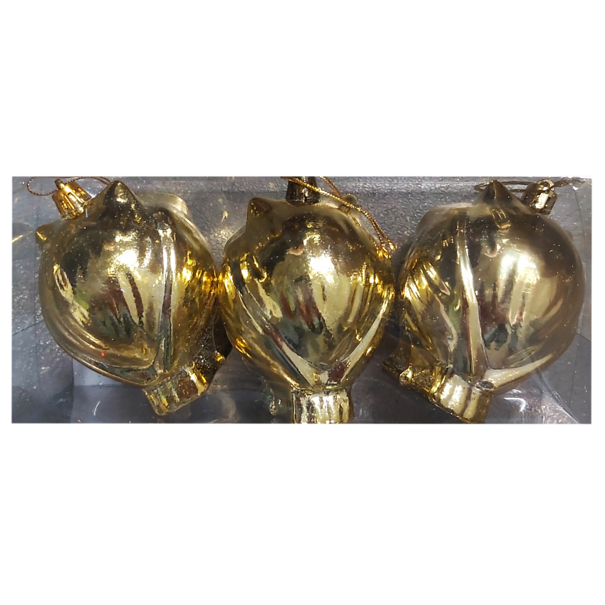 SET GLOBURI CRACIUN BUFNITA 3BUC/SET 99-170