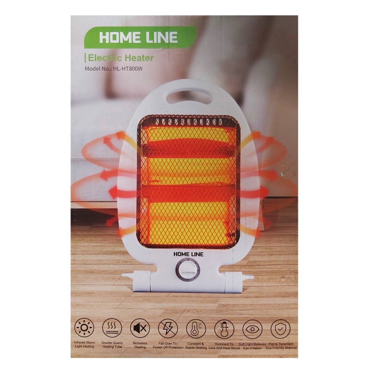 HOME LINE AEROTERMA CU HALOGEN SI PROTECTIE 800W 71127