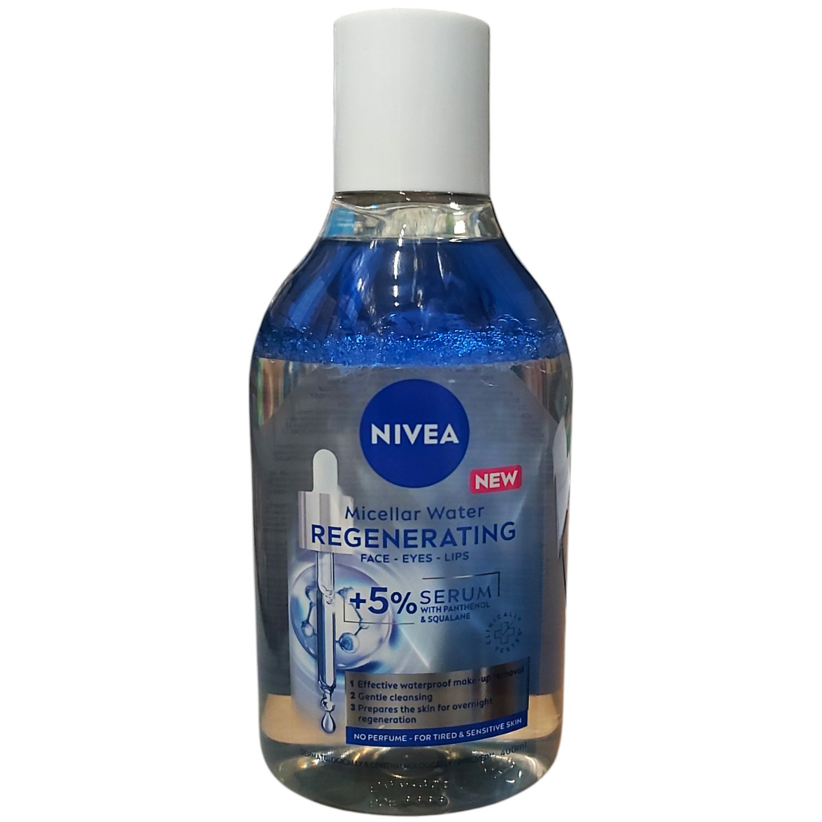 NIVEA APA MICELARA 400ML REGENERATING PANTHENOL&SQUALANE