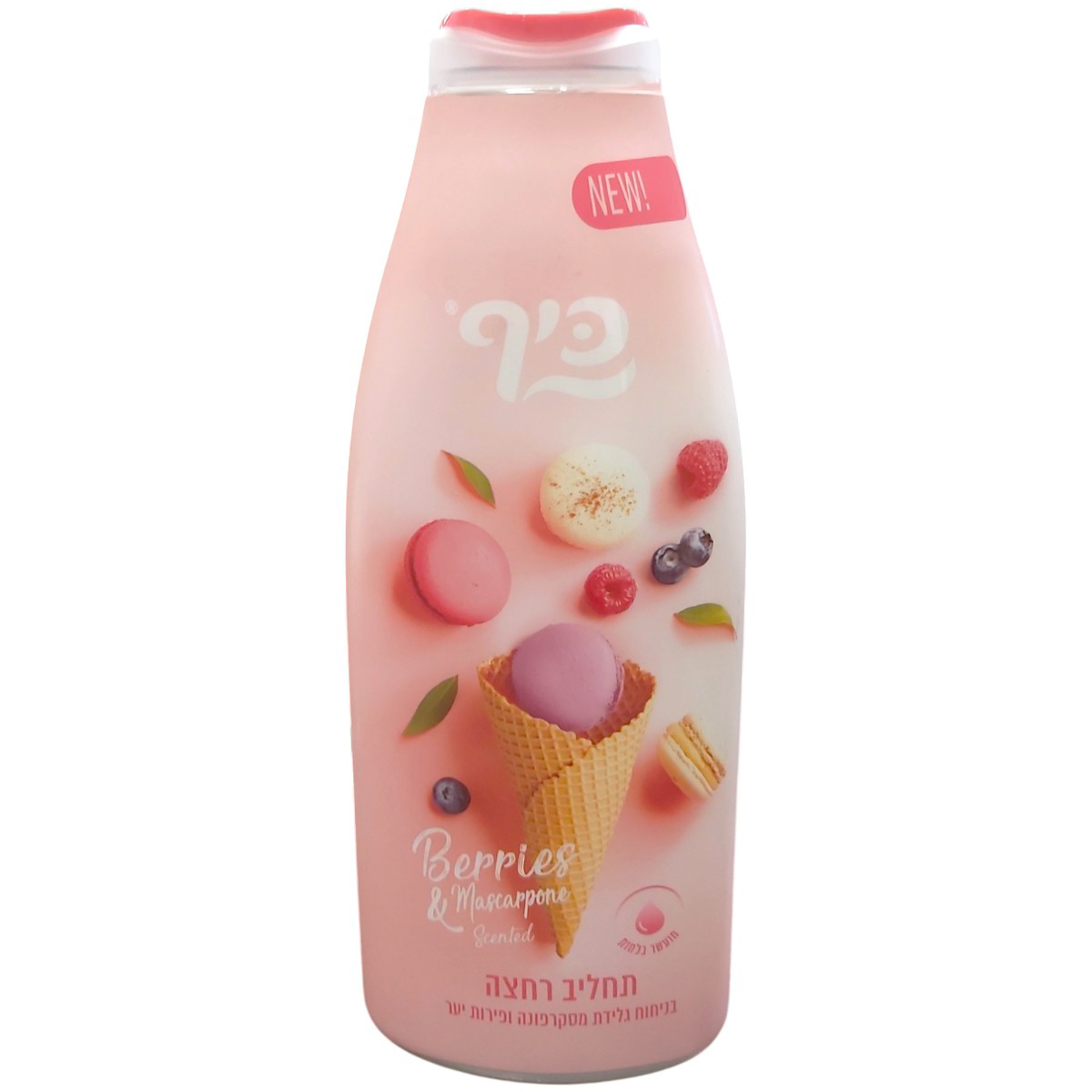 KEFF GEL DE DUS 700ML BERRIES&MASCARPONE