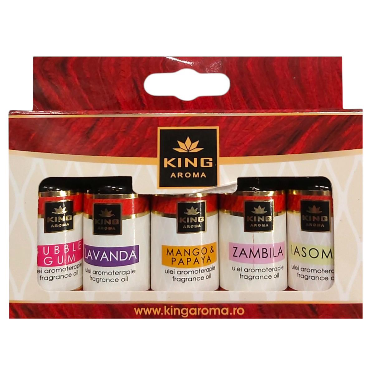 KINGAROMA PACHET 5 ULEIURI PARFUMATE HAPPY