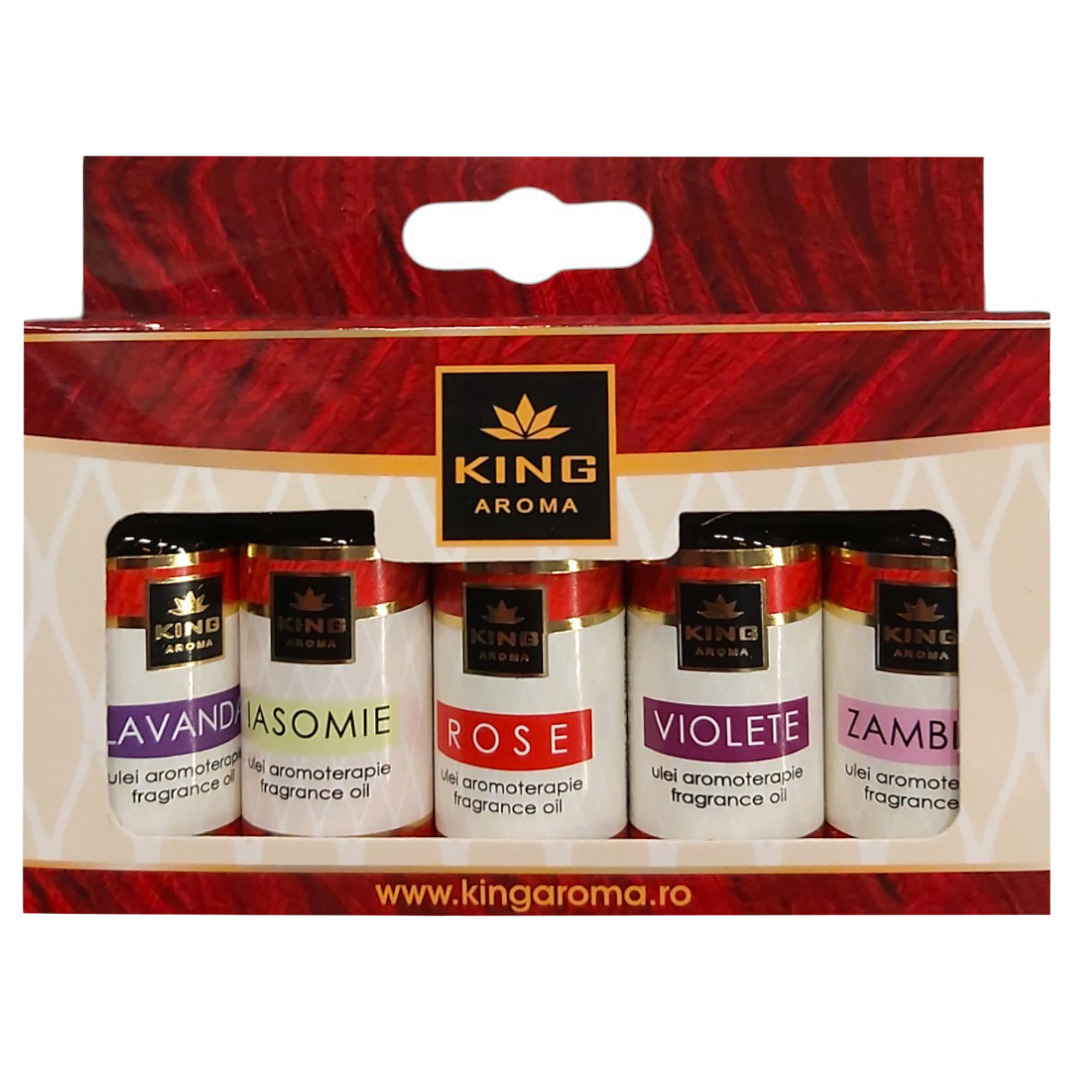 KINGAROMA PACHET 5 ULEIURI PARFUMATE FLORAL