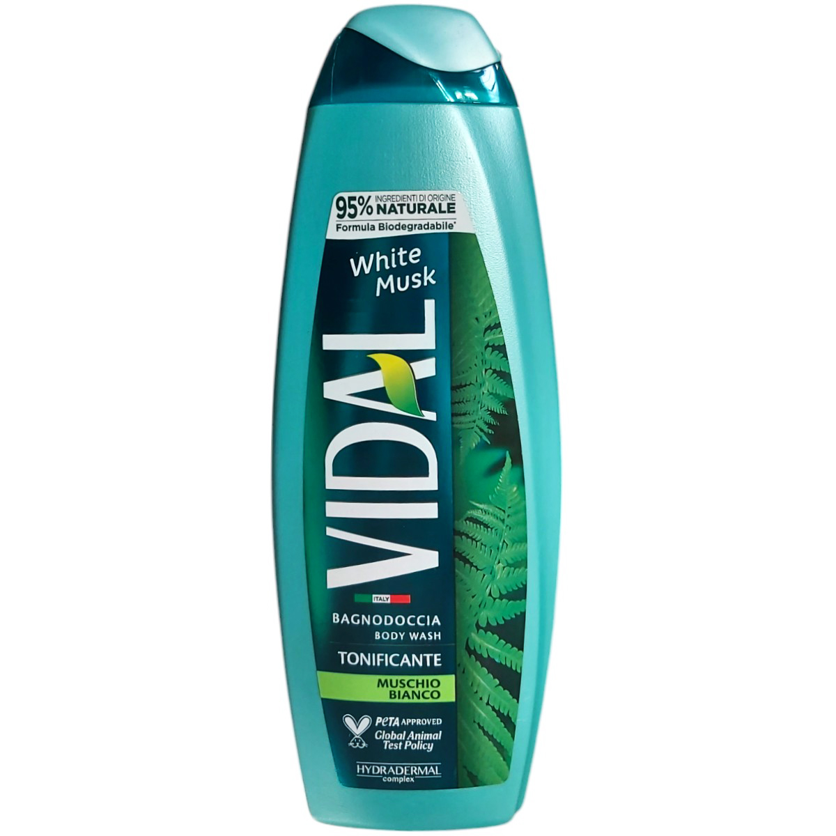 VIDAL GEL DE DUS 500ML TONIFICANTE WHITE MUSK