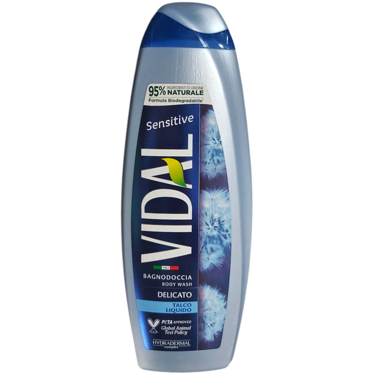 VIDAL GEL DE DUS 500ML DELICATO SENSITIVE TALCO LIQUIDO