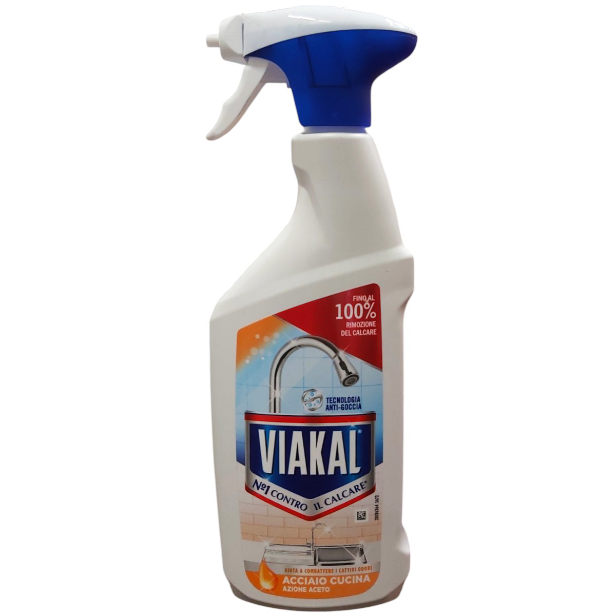 VIAKAL SOLUTIE SPRAY ANTICALCAR 470ML  ACCIAIO CUCINA