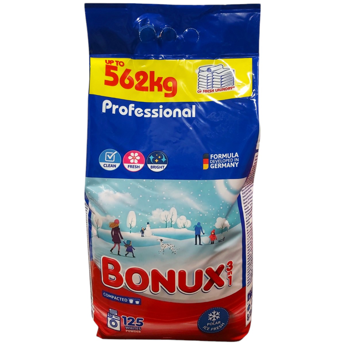 BONUX 3IN1 DETERGENT PUDRA AUTOMAT 8.12KG ICE FRESH