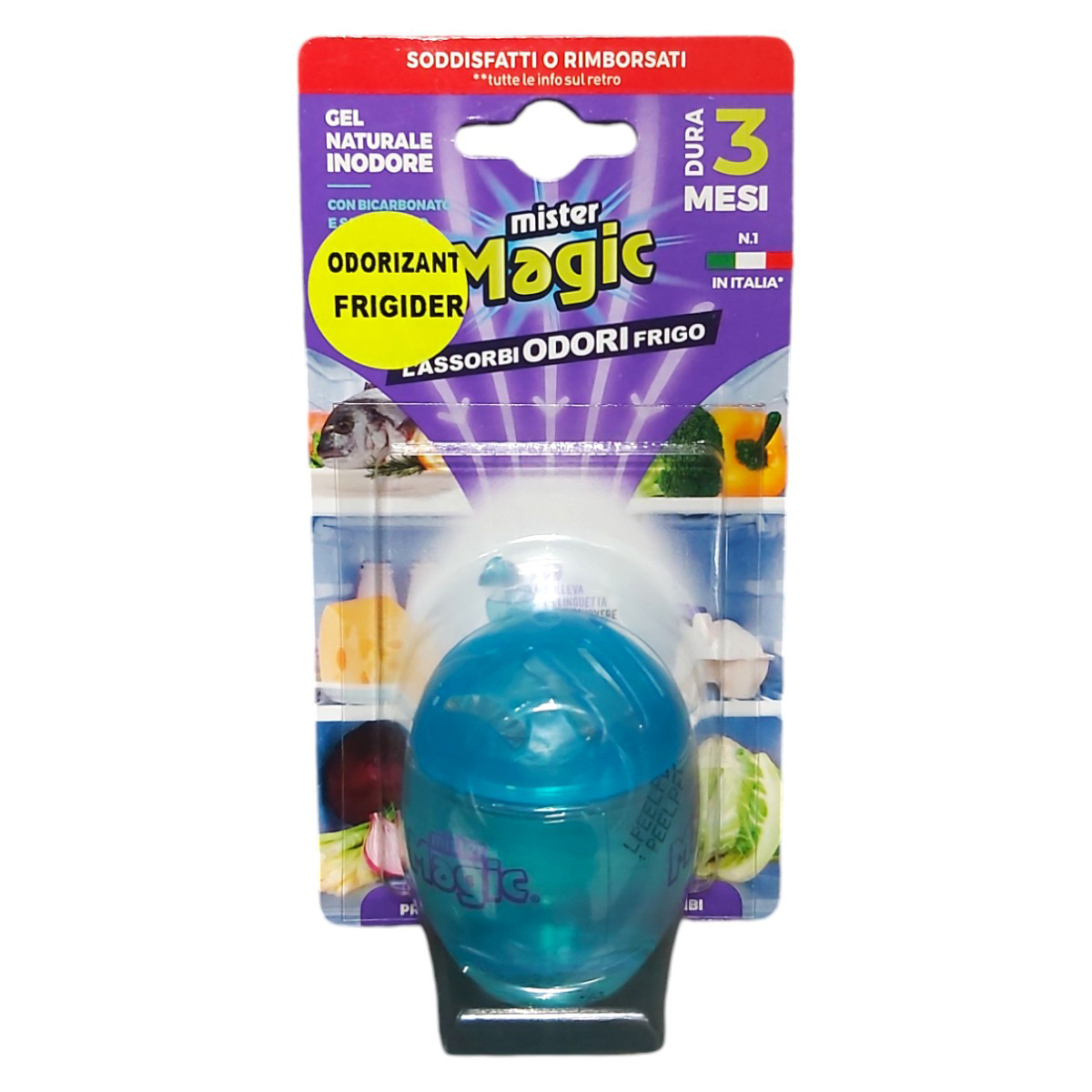MISTER MAGIC ODORIZANT FRIGIDER BICARBONAT&SARE DE MARE 40G