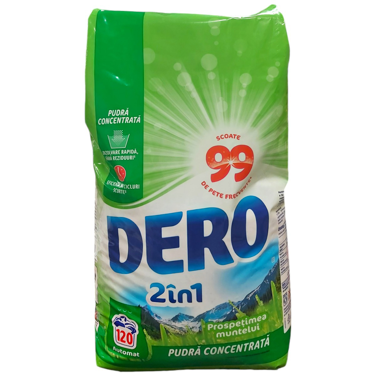 DERO 2IN1 DETERGENT PUDRA AUTOMAT 9KG PROSPETIMEA MUNTELUI