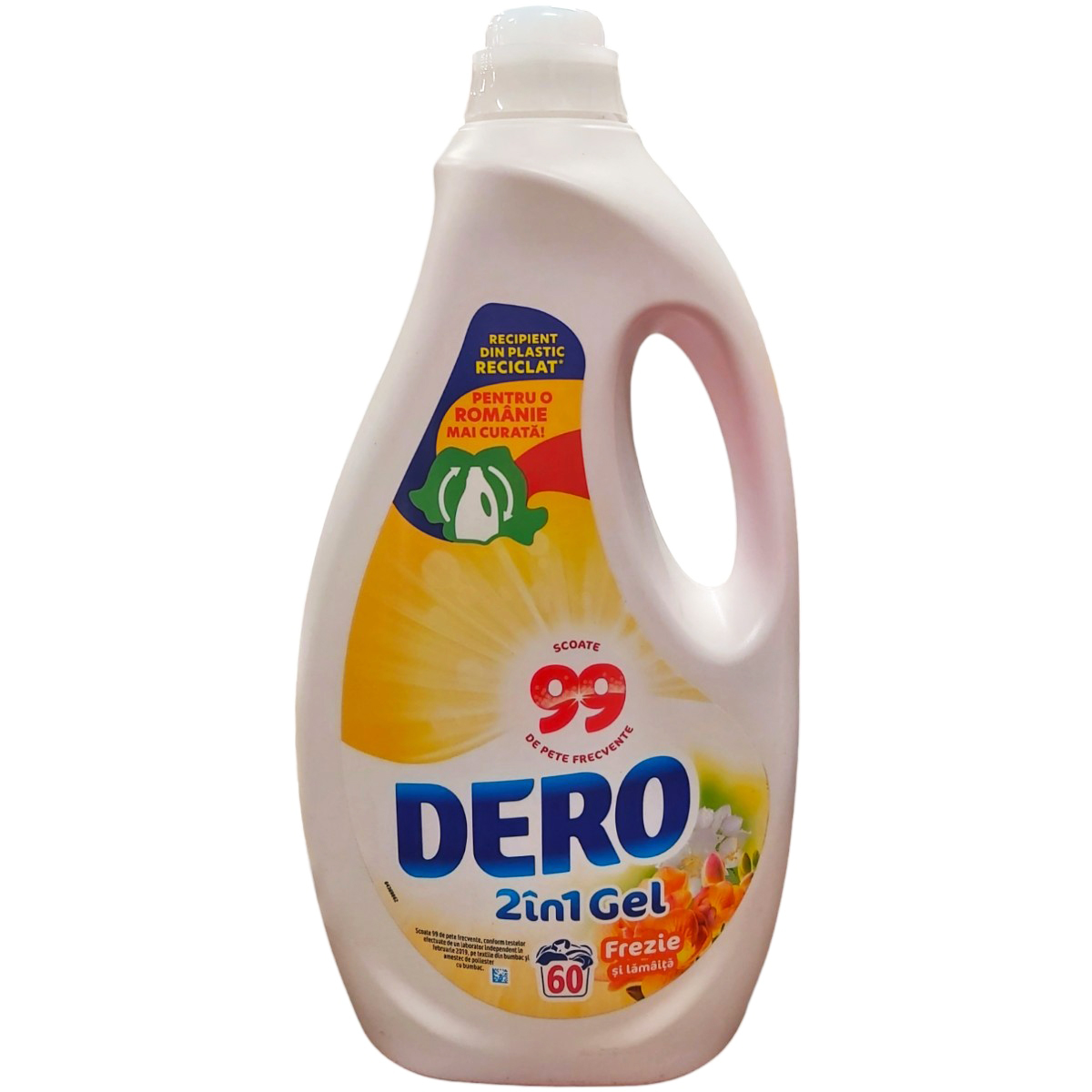 DERO 2IN1 DETERGENT LICHID 3L FREZIE SI LAMAITA