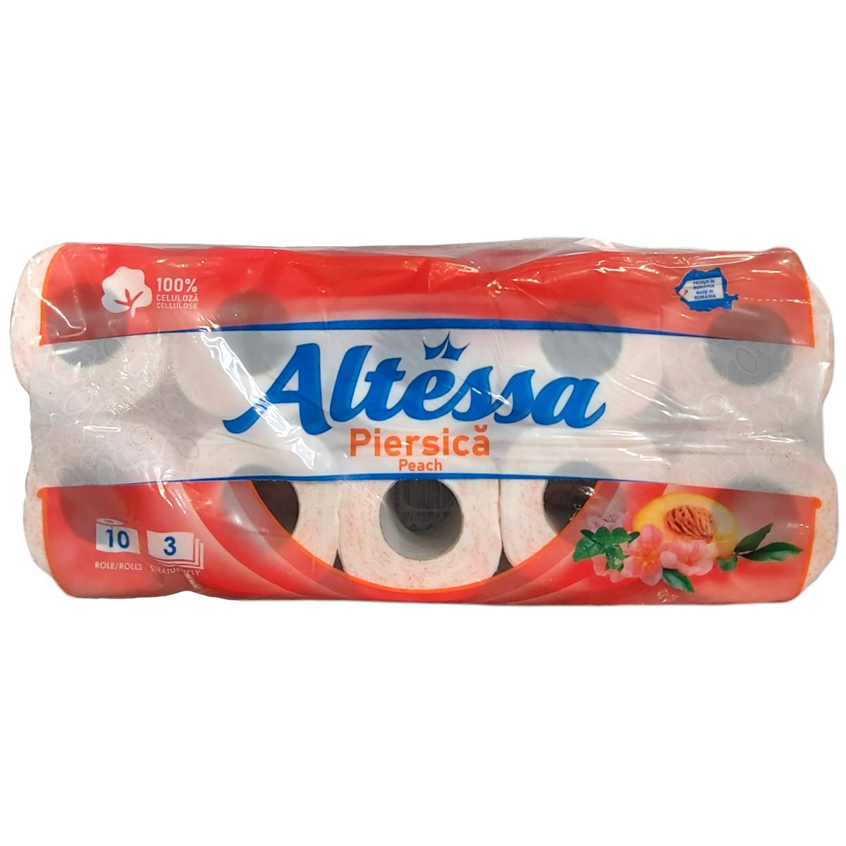 ALTESSA HARTIE IGIENICA PIERSICA 3STR 10ROLE