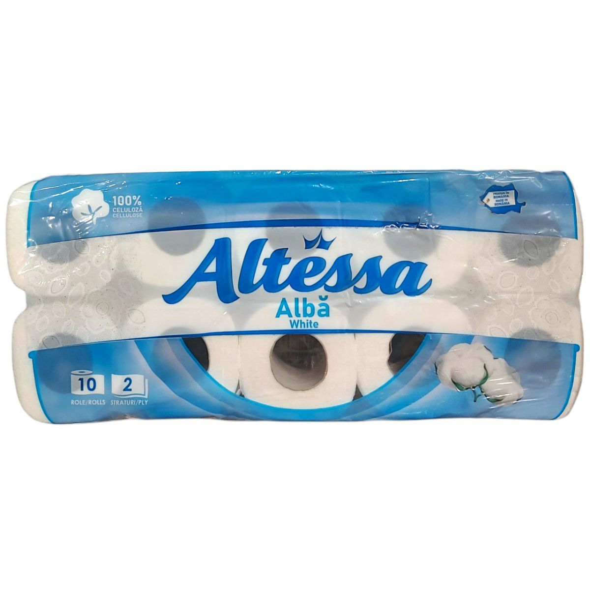ALTESSA HARTIE IGIENICA ALB 2STR 10ROLE